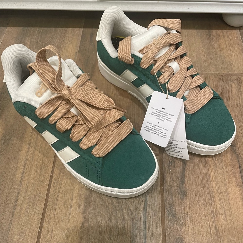 Adidas grand court alpha green sneakers women’s size 6.5
